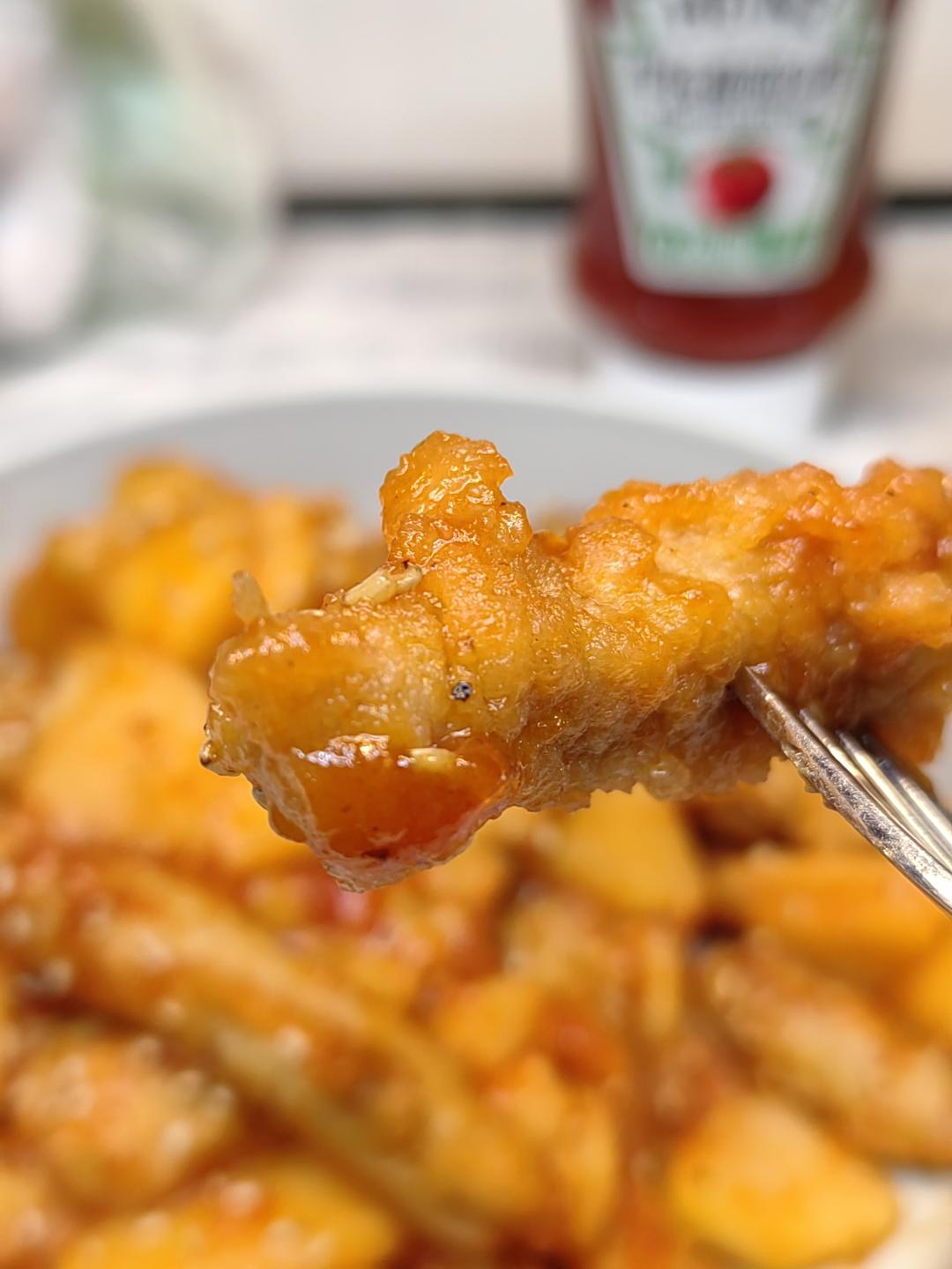 新年必学！万能糖醋汁+糖醋肉炒苹果