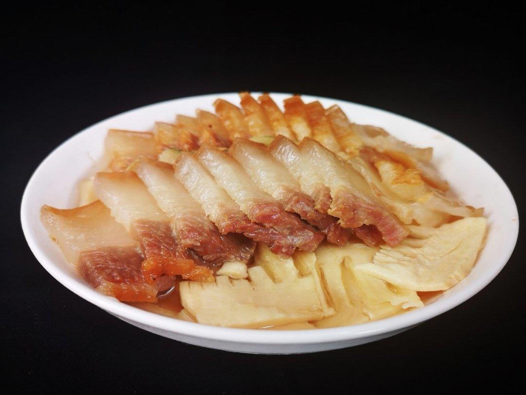 冬笋咸肉蒸