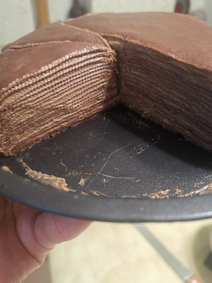 超浓郁香缇巧克力千层蛋糕（原创）