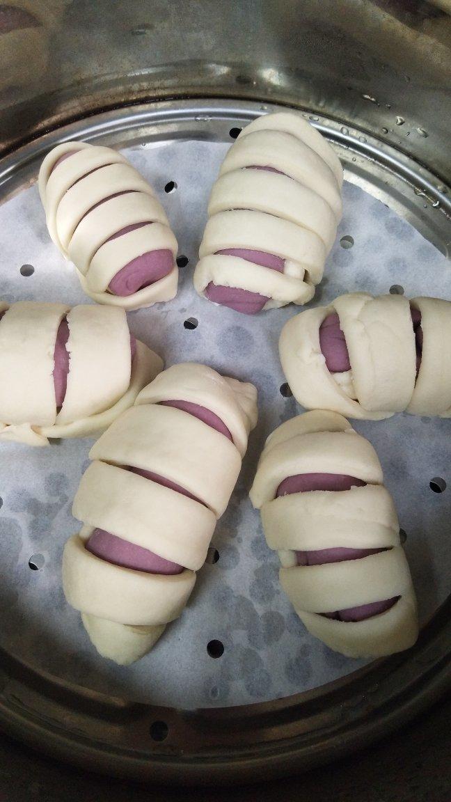 好看又好吃的双色花卷