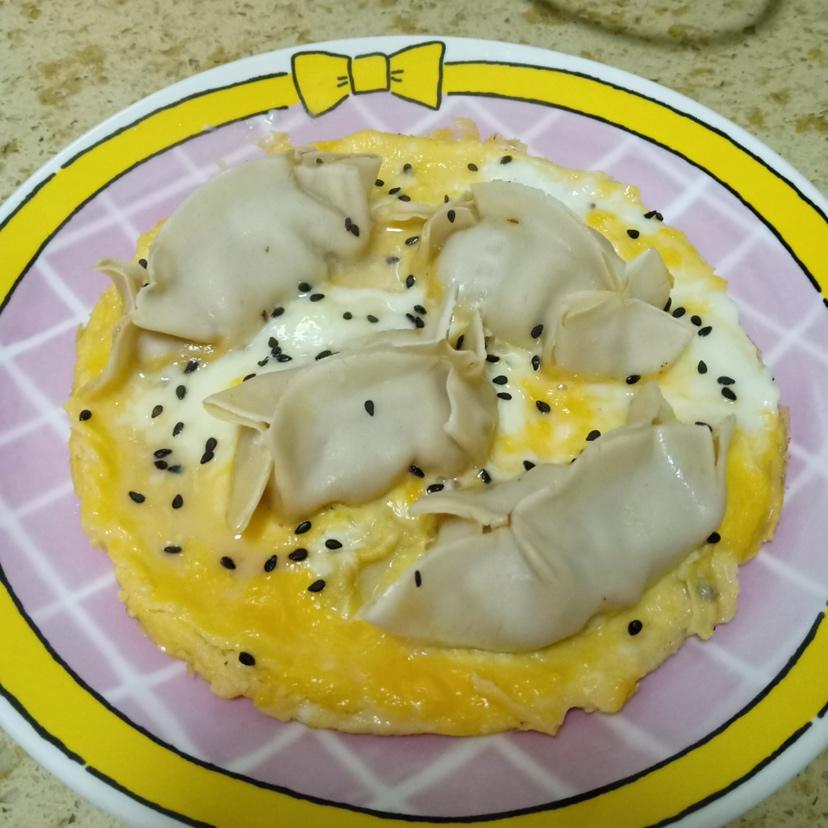 鸡蛋煎饺（零失败）