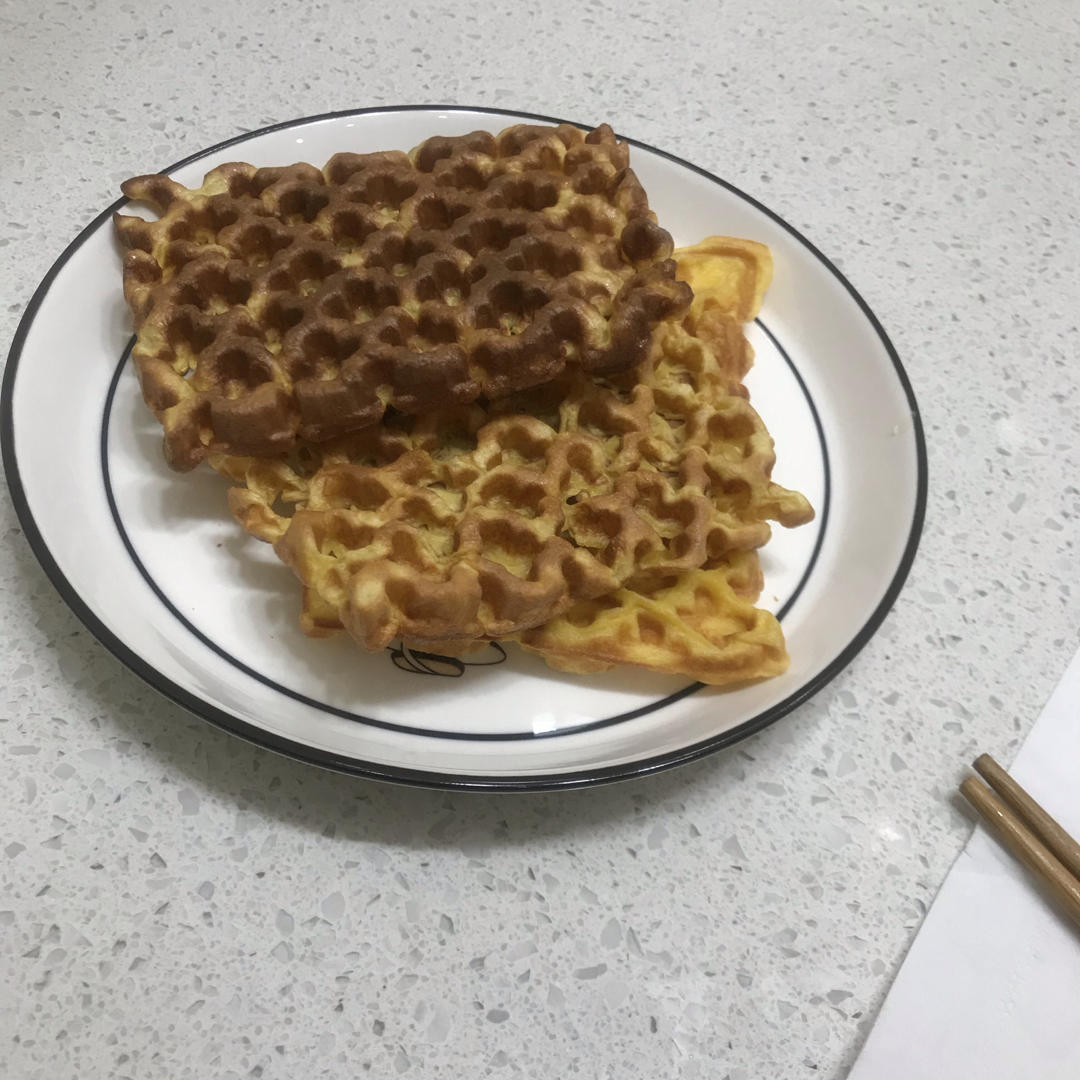 无泡打粉华夫饼(早餐机版)