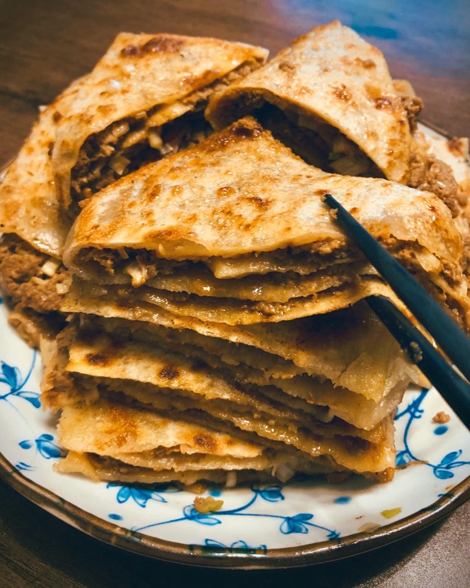 皮薄馅靓的——京都肉饼