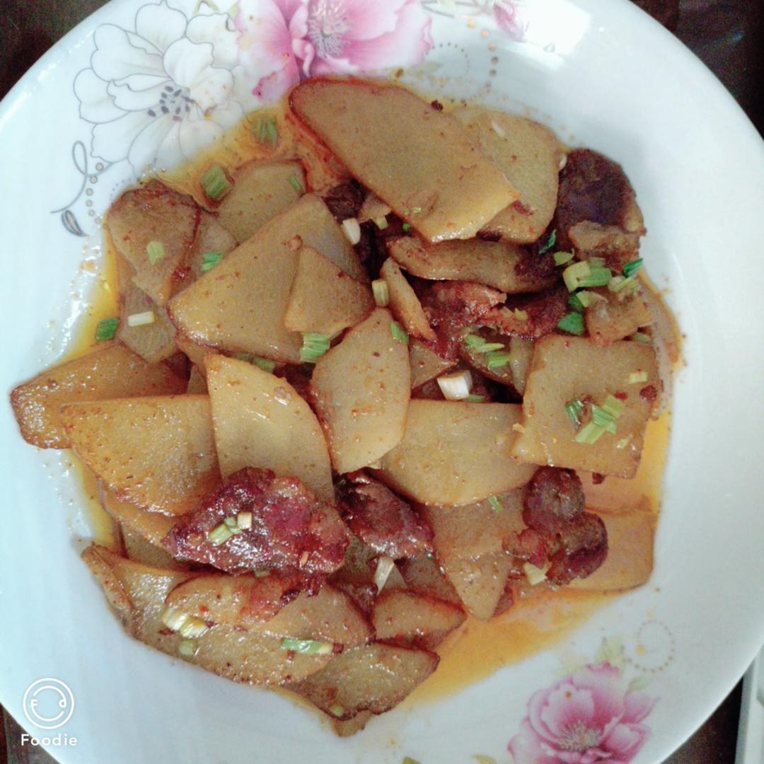 边吃边流泪的「孜然土豆片」