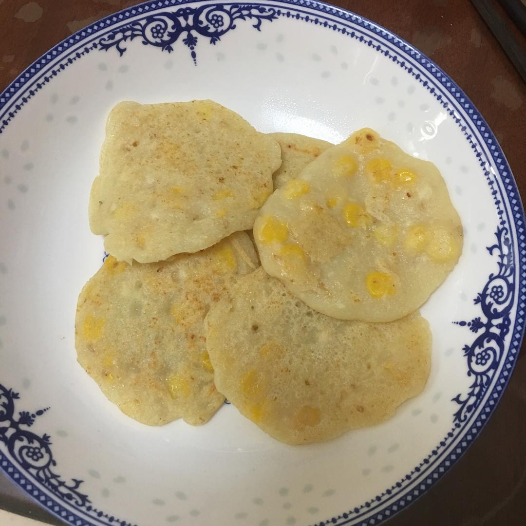 宝宝辅食：豆腐玉米米饼