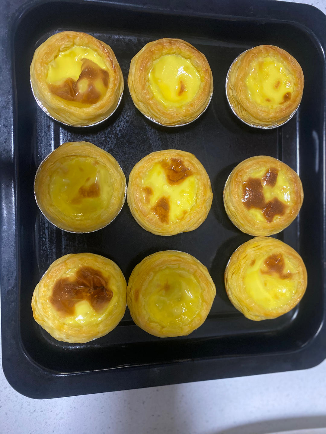 超嫩滑的葡式蛋挞(全蛋版)新手友好『秒杀KFC』