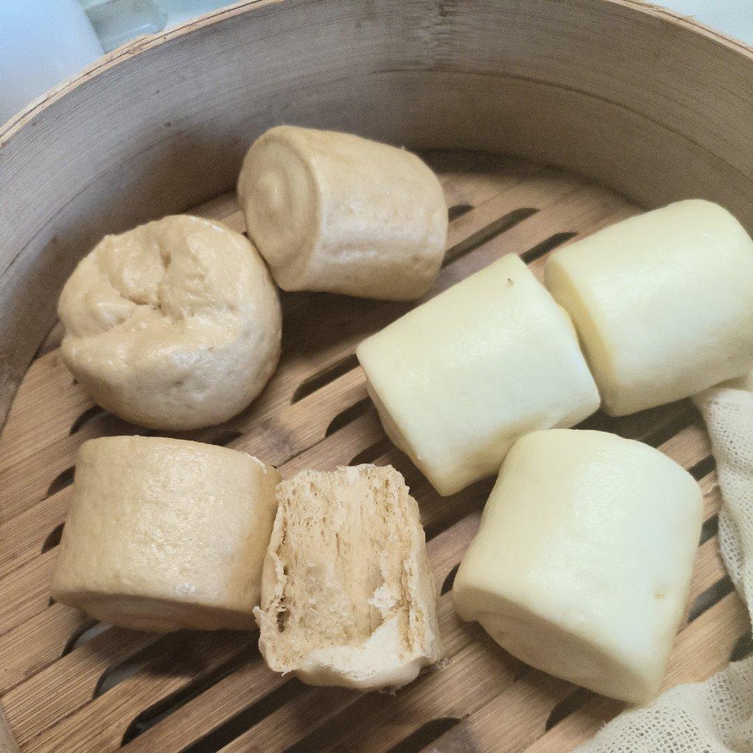 有着面包口感的红糖馒头（一次发酵）