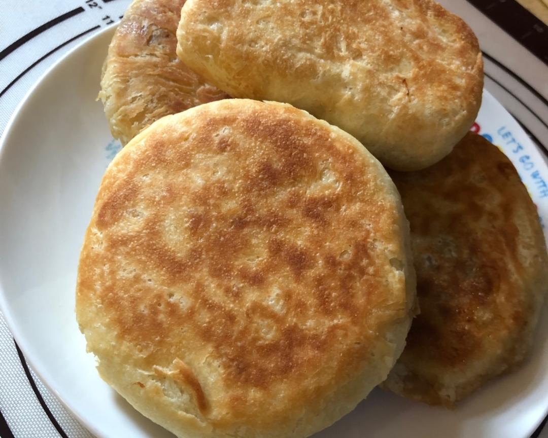 油酥肉火烧·烤箱版的做法