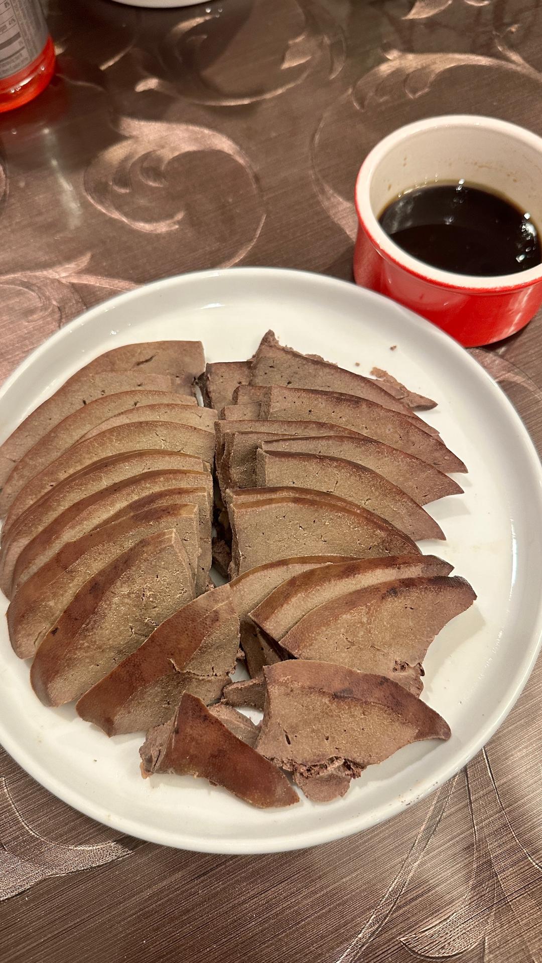 切片猪肝的做法 步骤7