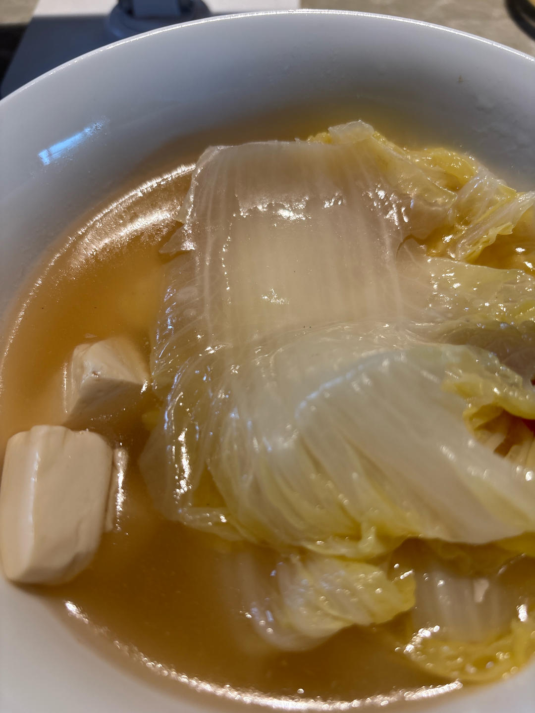白菜豆腐汤