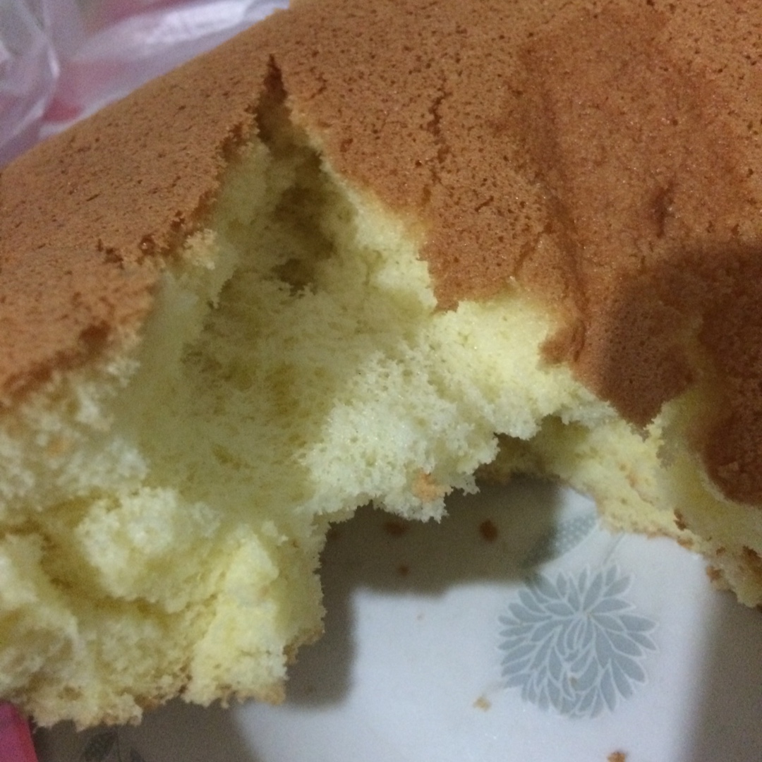 6寸戚风蛋糕（2蛋）