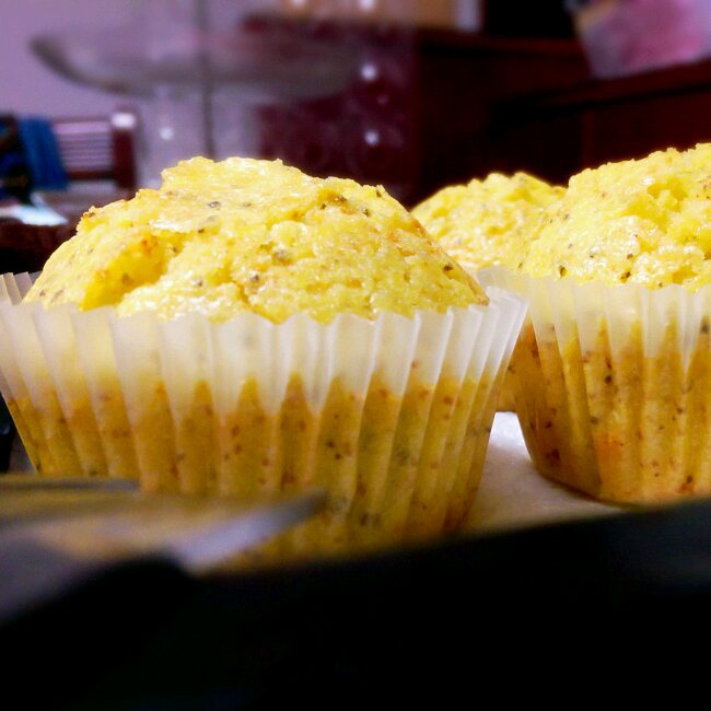 轻盈百香果磅蛋糕