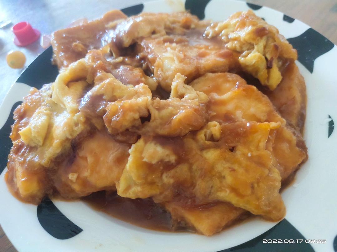 超级嫩鸡蛋包豆腐