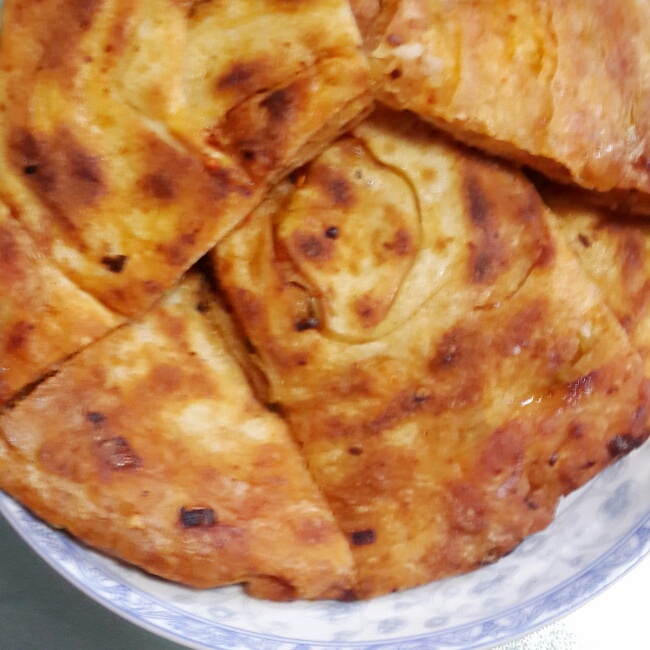 葱香手抓酥饼