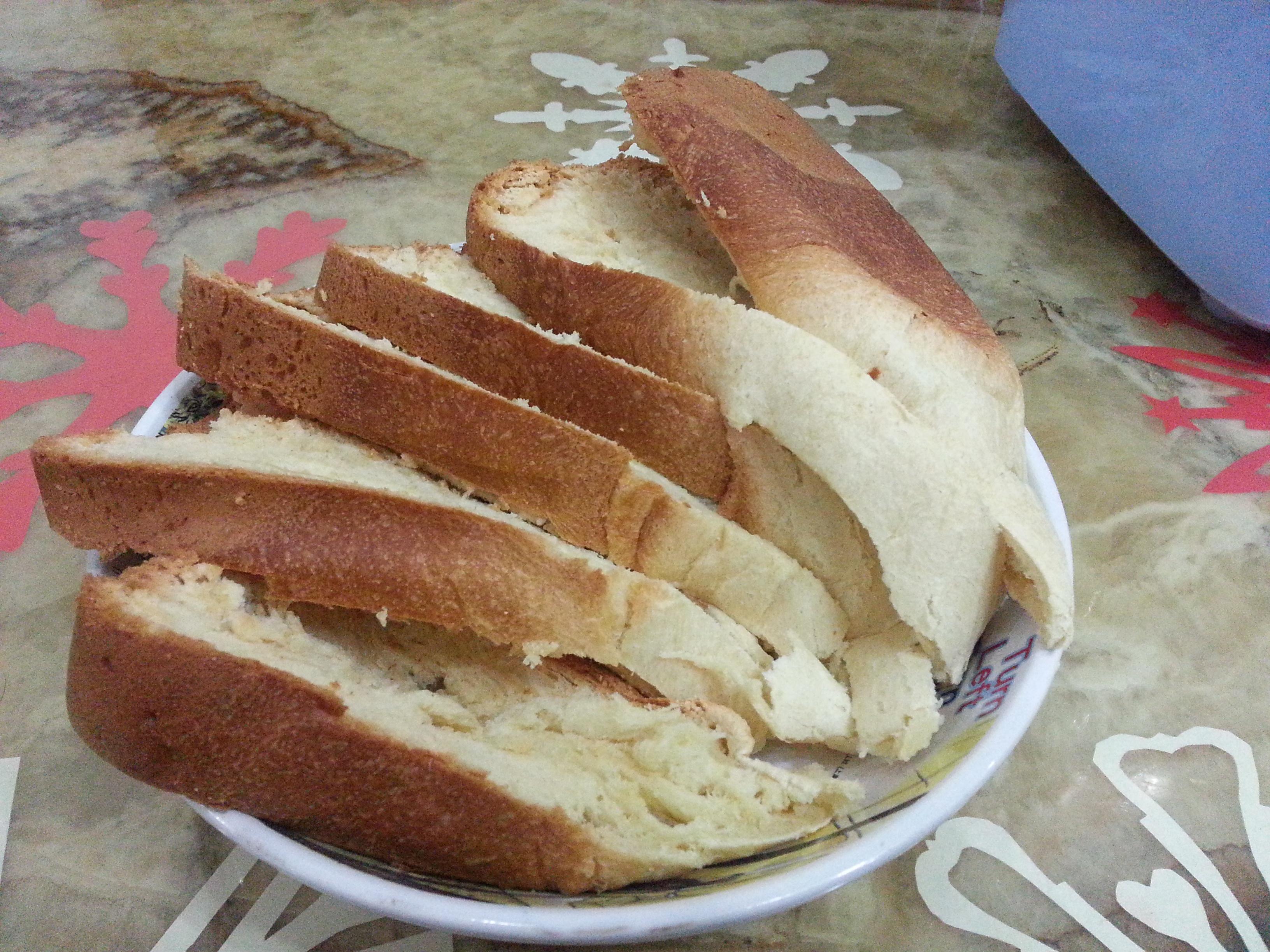 自制面包（柏翠面包机6188）