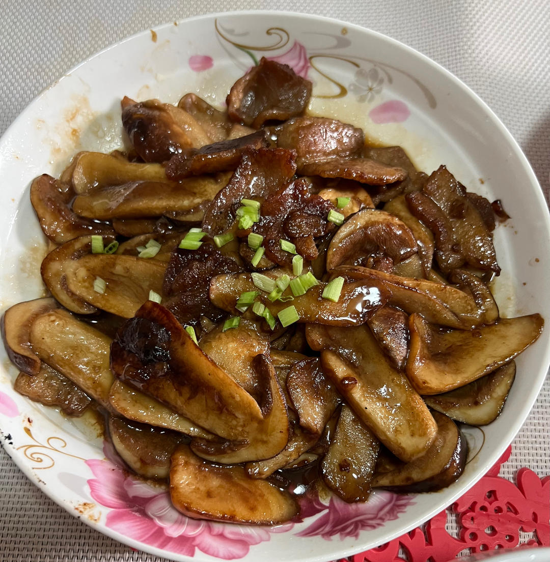 赤松茸炒肉