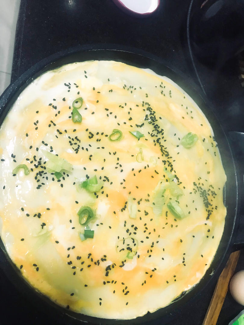 秒杀早餐摊不破皮大煎饼，步骤超详细