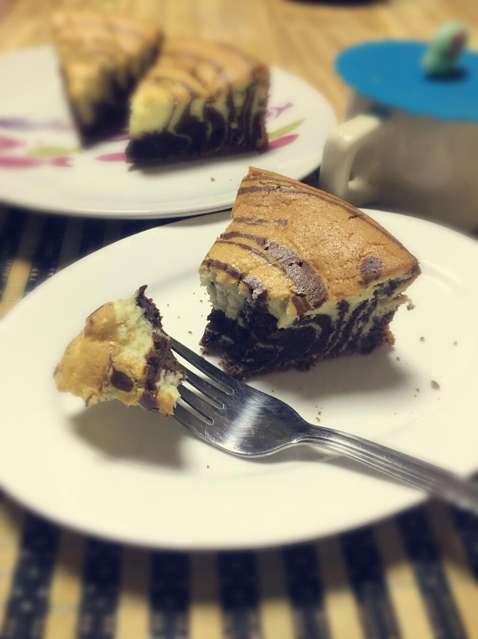 斑马纹酸奶蛋糕