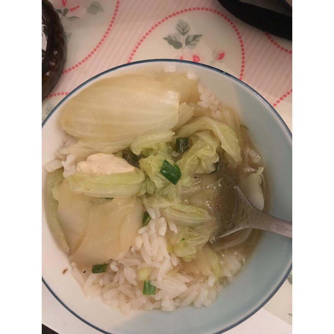 冬季家常菜：白菜炖豆腐