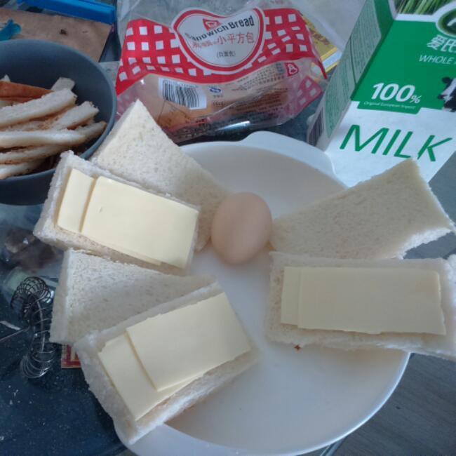 纯奶手撕吐司的做法 步骤1