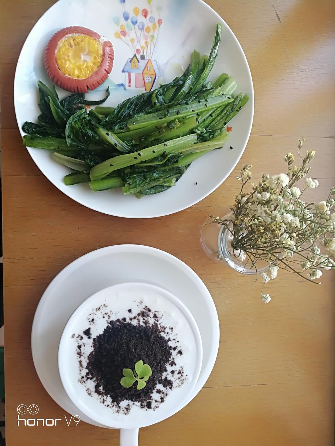 创意向日葵太阳火腿蛋