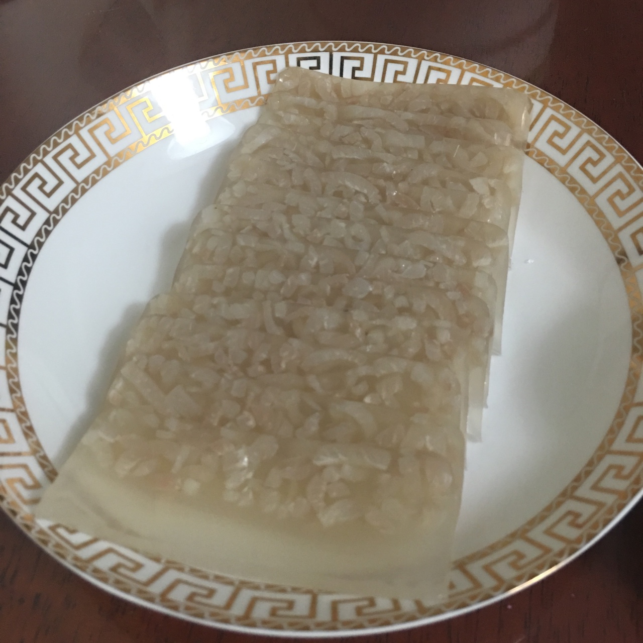 水晶猪皮冻