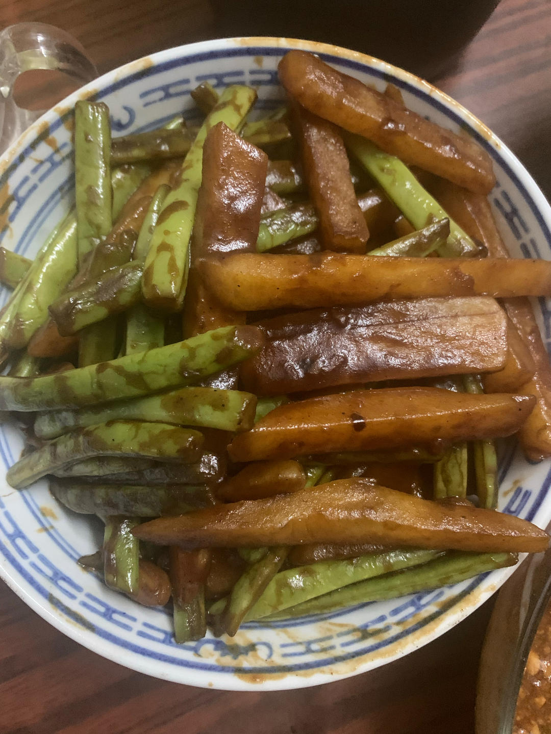 干煸豆角土豆