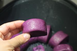 10个月婴儿辅食紫薯奶香馒头的做法 步骤9