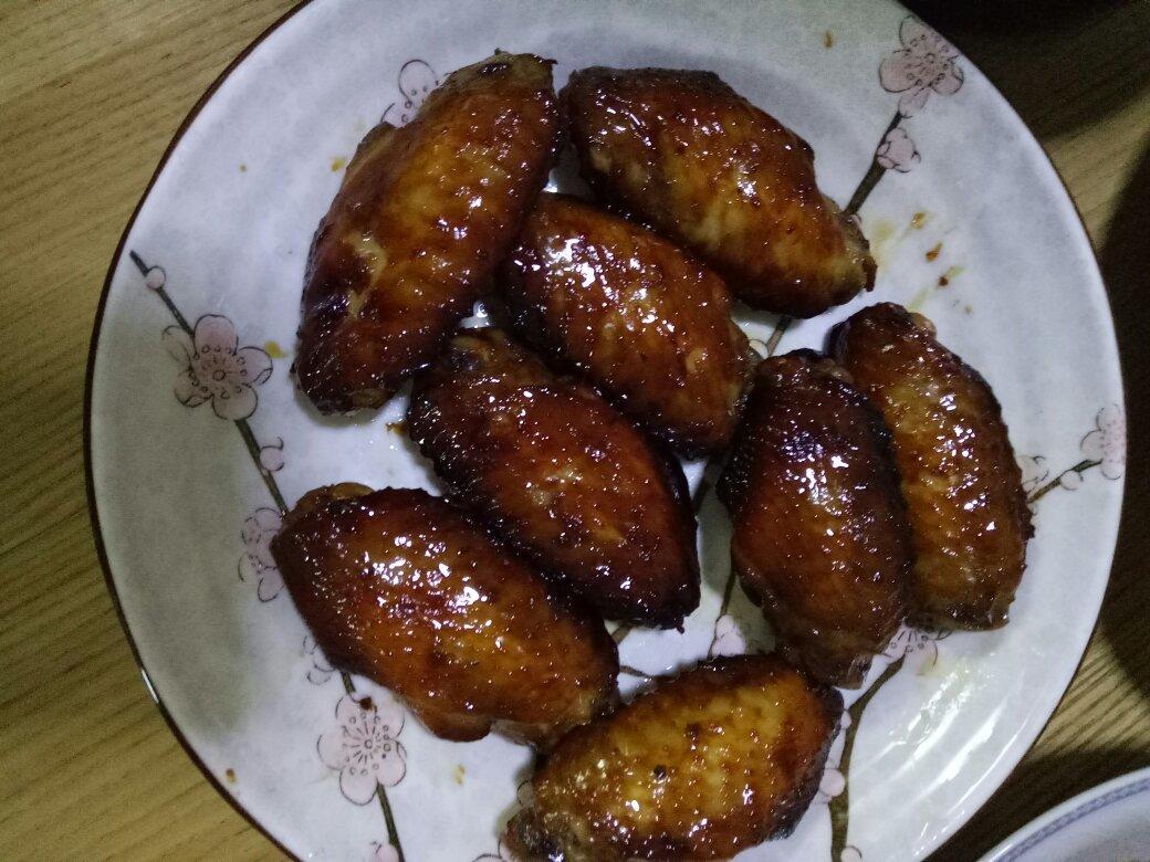 蜜汁鸡翅 Honey Coated Roast Chicken Wings