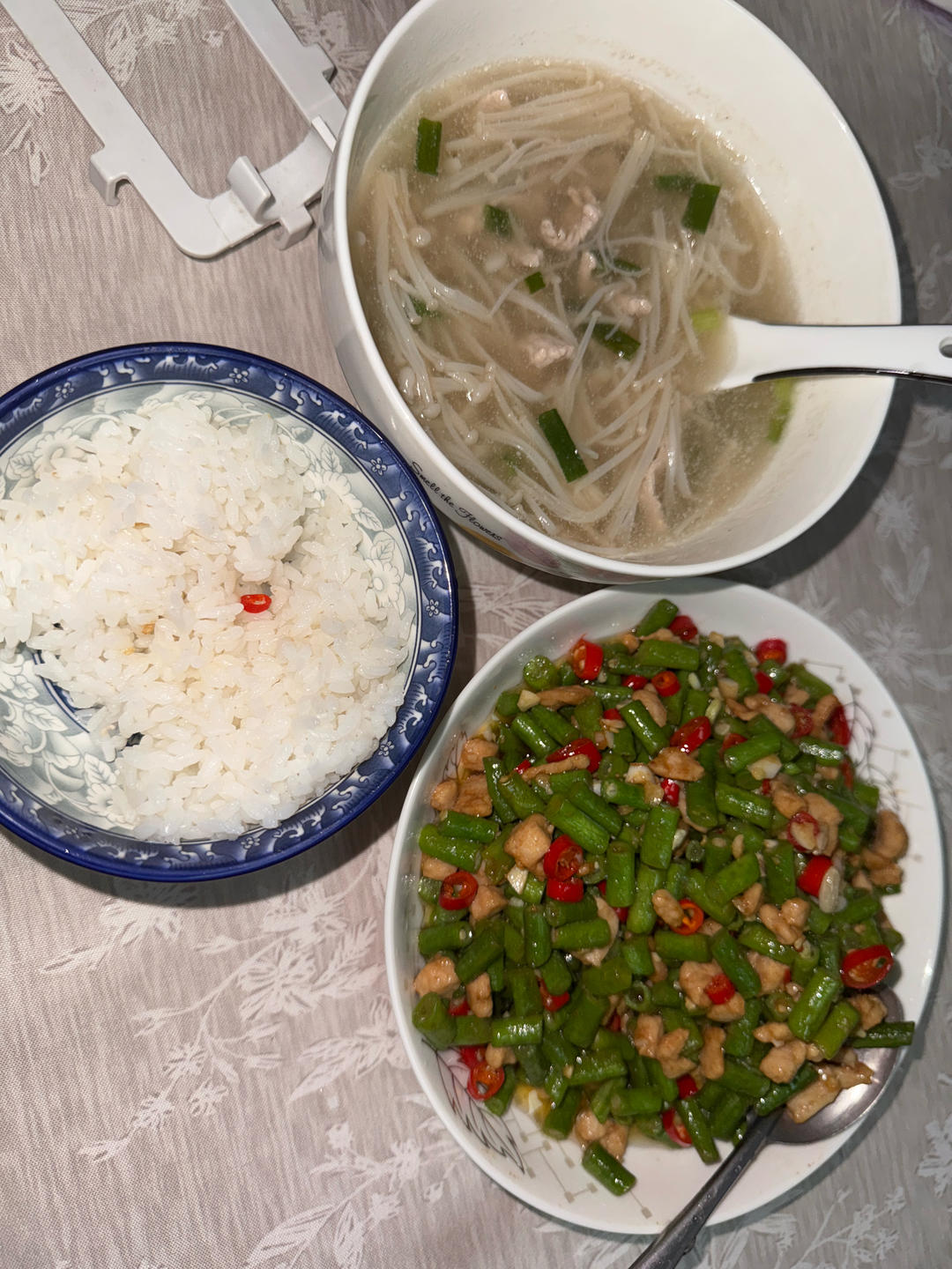 肉沫豆角下饭菜