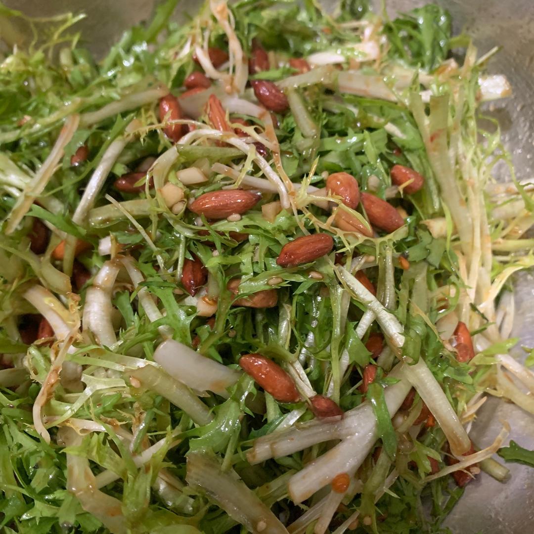 年夜饭必做的一道凉菜凉拌苦菊