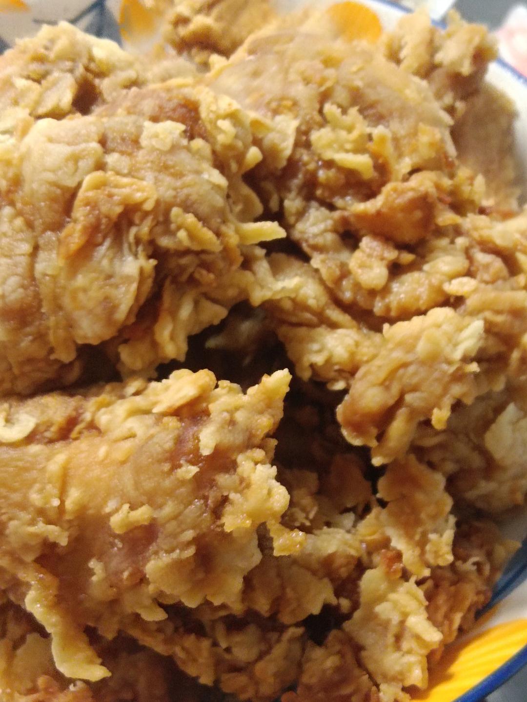 不用炸鸡粉也可以炸出酥脆炸鸡腿