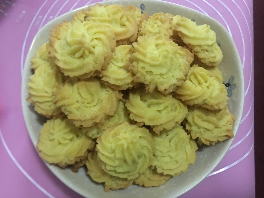 黄油曲奇的做法