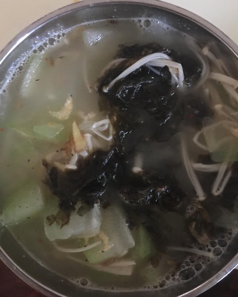 虾皮紫菜冬瓜汤