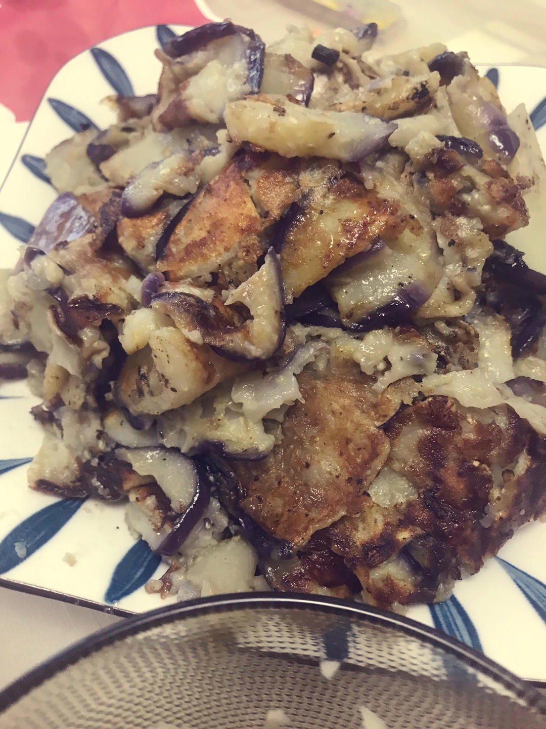 香煎茄饼（妈妈的味道）
