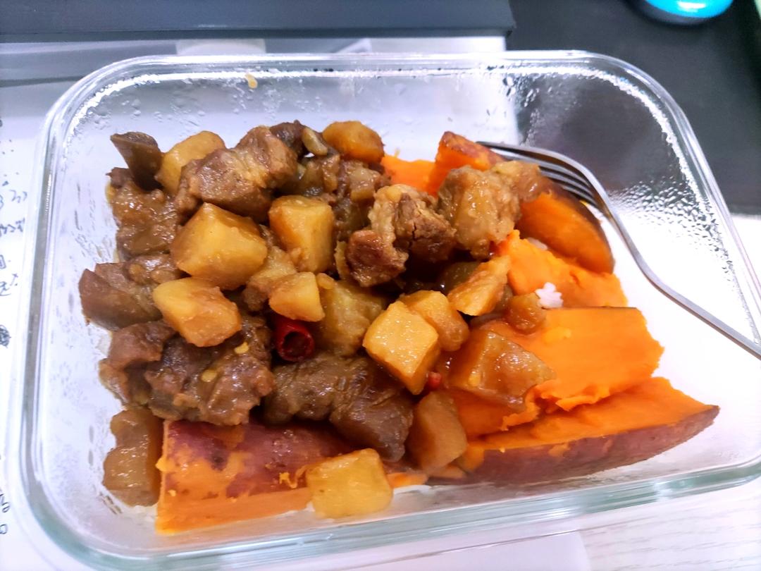 🔥巨好吃的红烧排骨炖土豆❗️懒人版轻松做拿手菜