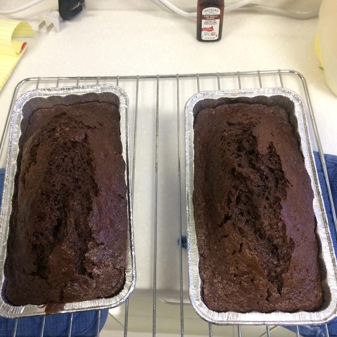 Zucchini chocolate 西葫芦布朗尼的做法