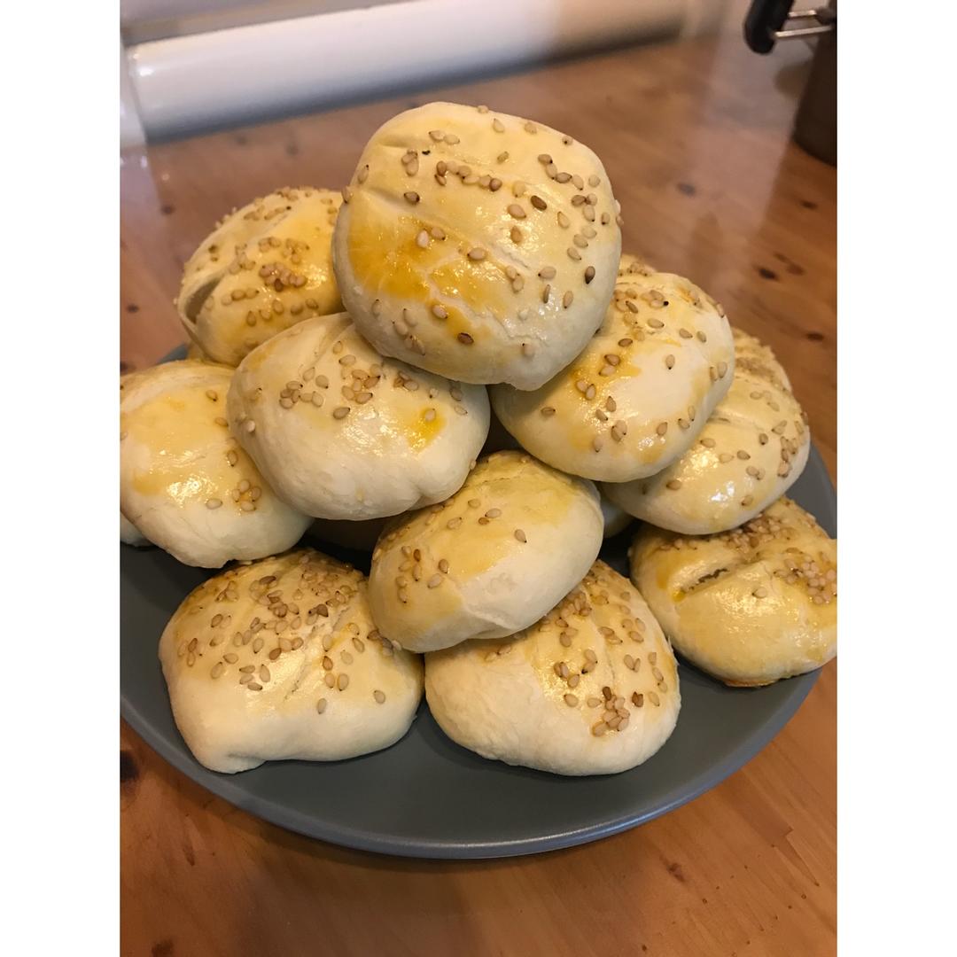老婆饼 蔓越莓糯米馅 黄油版