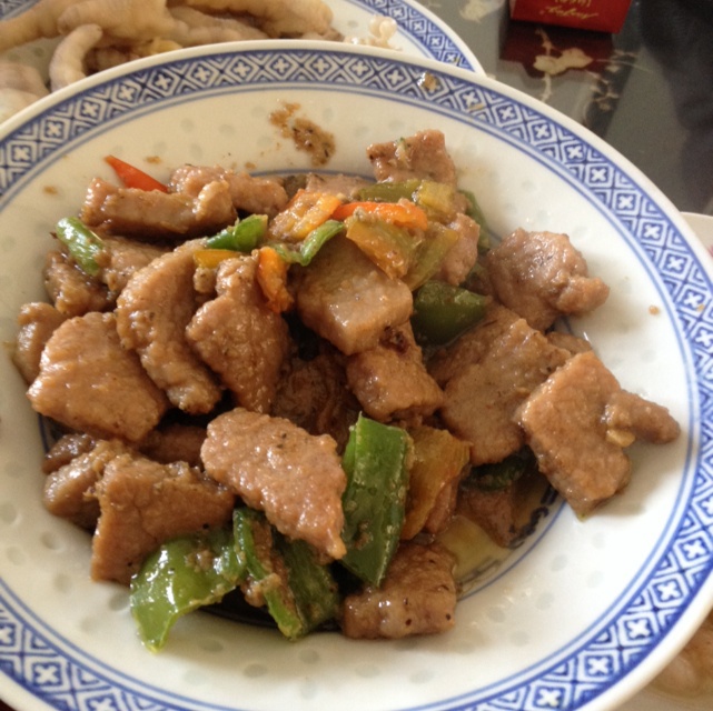 黑椒牛柳