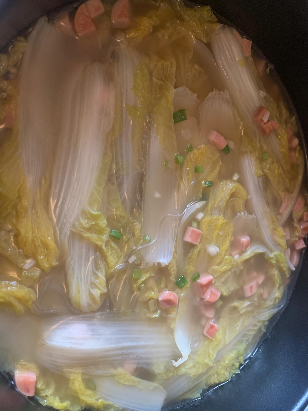 娃娃菜粉丝煲