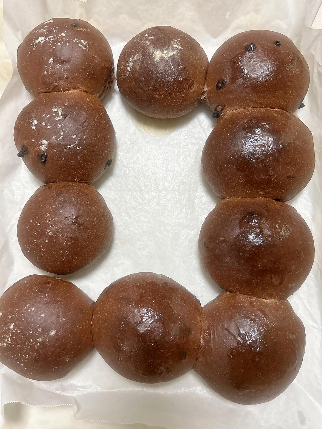 奶油巧克力吐司