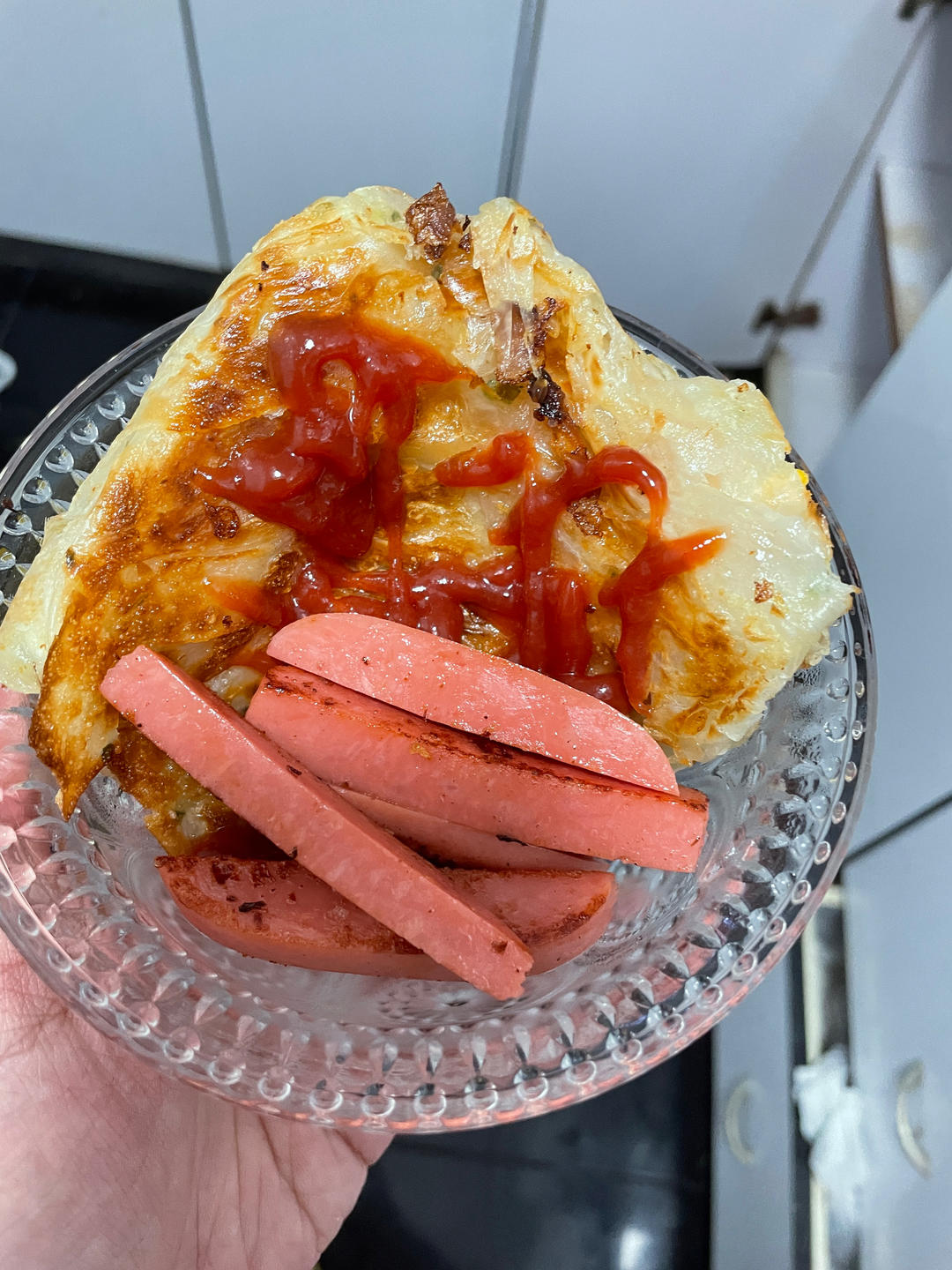 手抓饼创意吃法