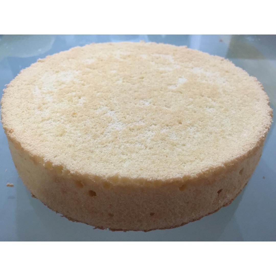 6寸戚风蛋糕（2蛋）