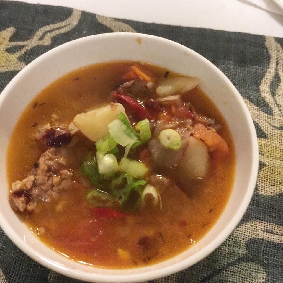 匈牙利辣肠兵豆汤