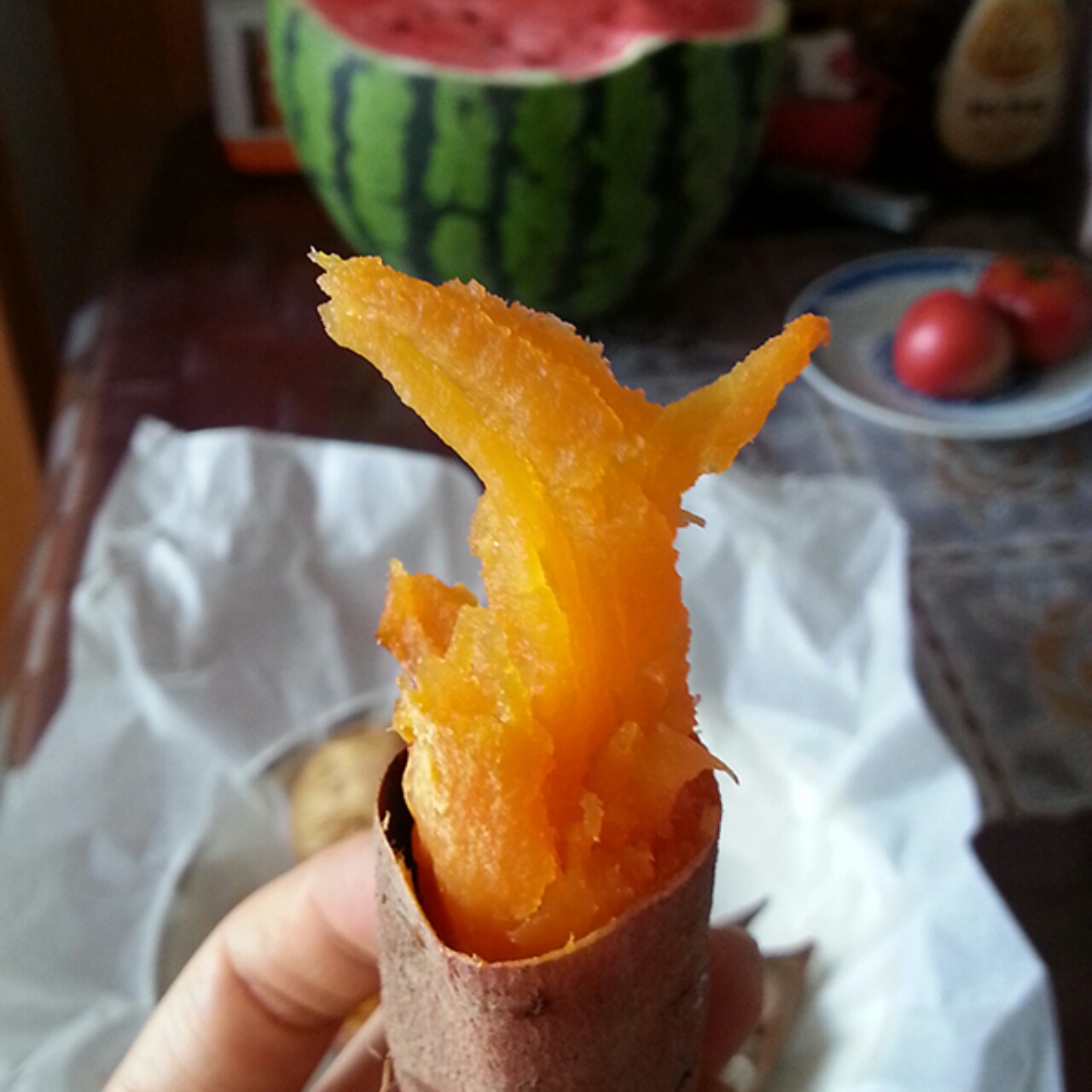 自制烤地瓜