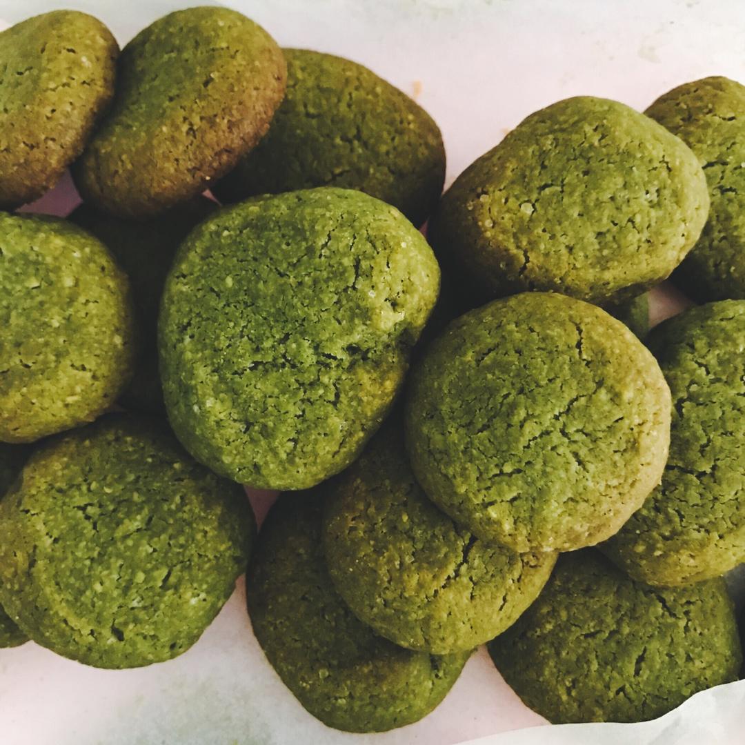 【麦记手作】抹茶拿铁曲奇 美妙的碰撞