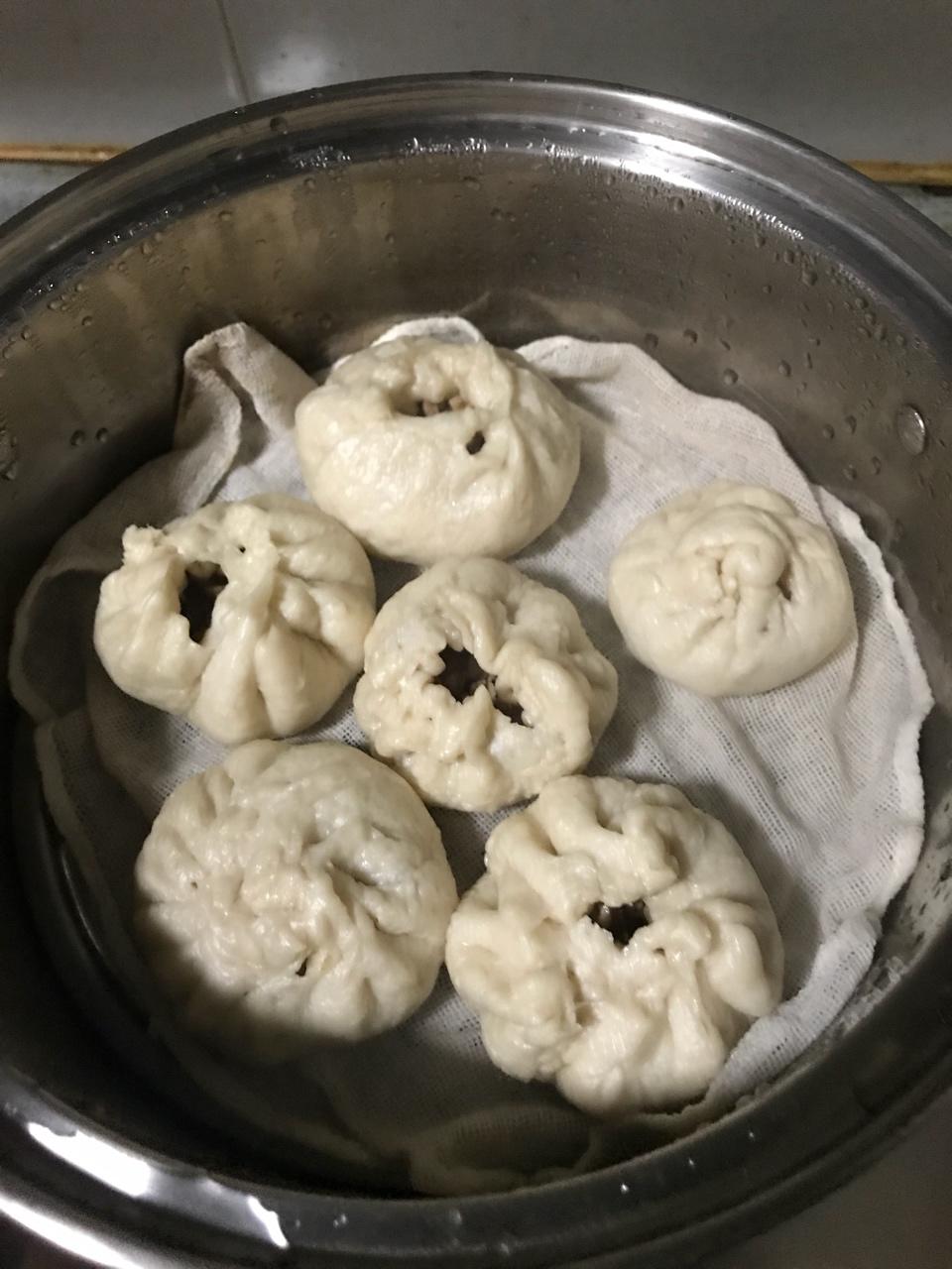 直接发酵法的白胖包子