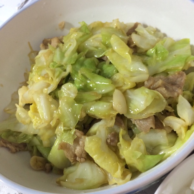 简易干锅包菜