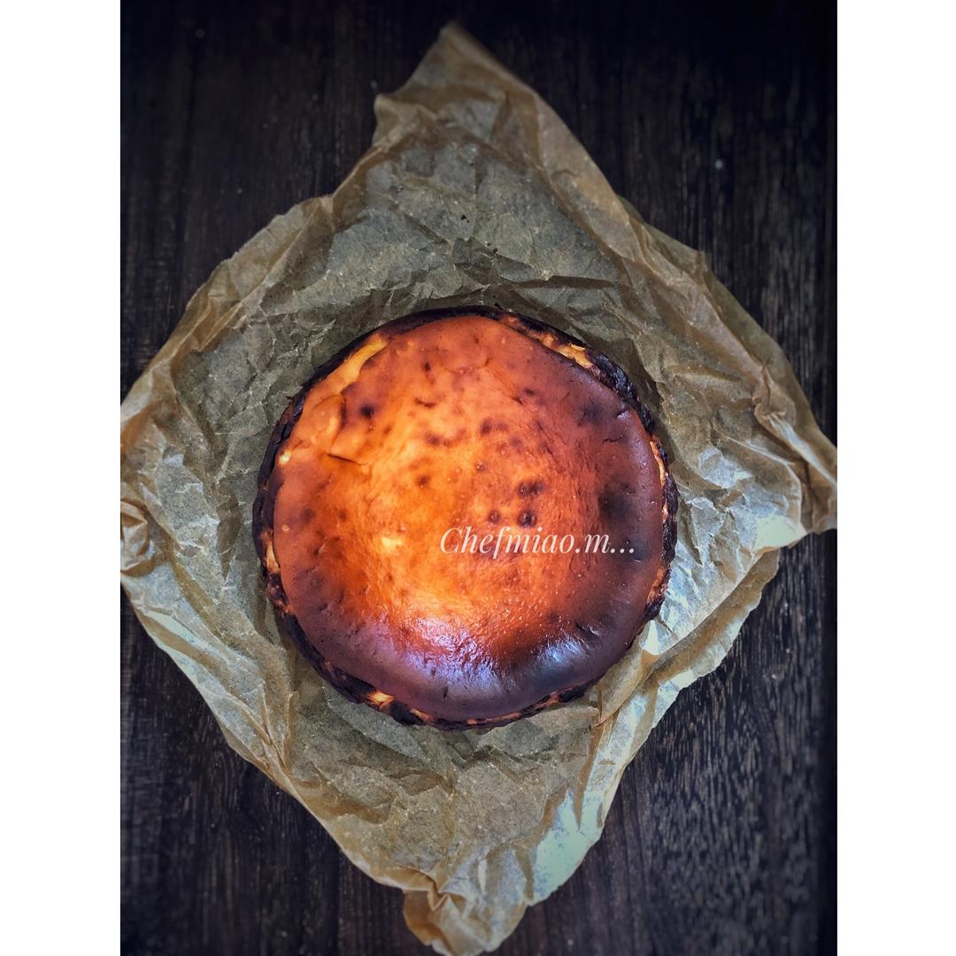 低碳水 Keto 巴斯克式芝士蛋糕（六寸）