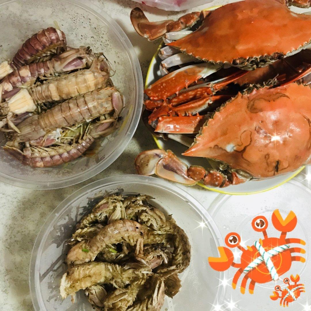 清蒸梭子蟹